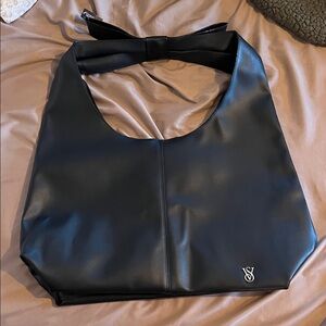 Victorias Secret Black Bow Purse